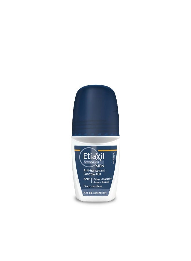 Etiaxil Deodorant Men Anti-Perspirant 48H Control Roll-On 50ml